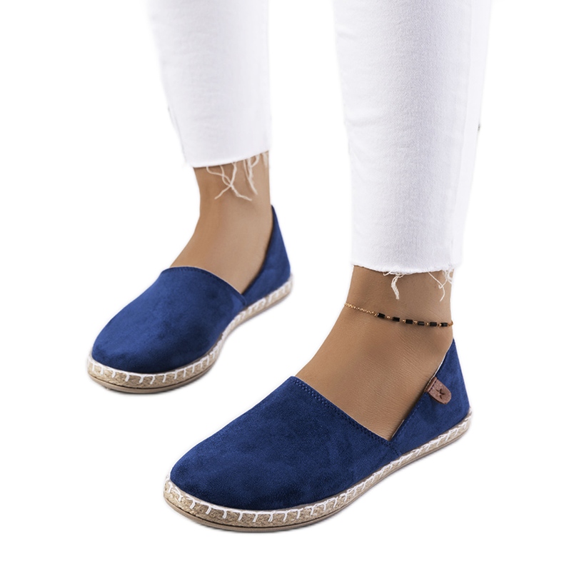 Espadrillas da donna blu navy Jacquet