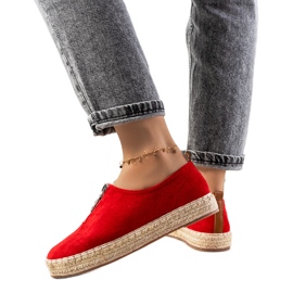 Le espadrillas rosse di Verneli rosso
