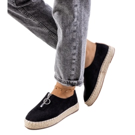 Le espadrillas nere di Verneli nero