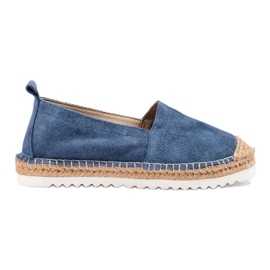 T.Sokolski Espadrillas In Pelle Sulla Piattaforma blu navy
