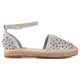 T.Sokolski Espadrillas Con Cristalli blu