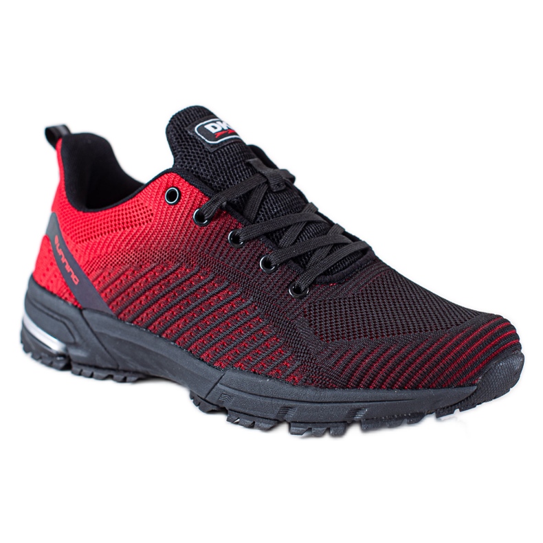 DK Scarpe sportive nero rosso