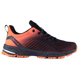 DK Scarpe sportive nero arancia