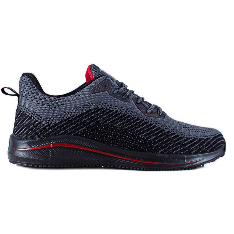DK Scarpe sportive da uomo nero grigio
