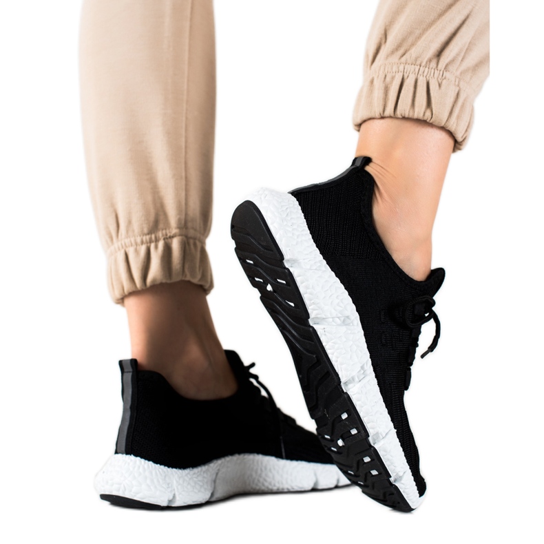 SHELOVET Sneakers sportive nere nero