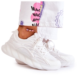 PM2 Scarpe sportive da donna alla moda Sneakers bianche Sollero bianco