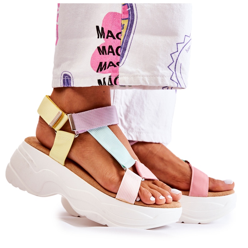 FB1 Sandali Da Donna Per L'estate Beige-Giallo Aurela viola blu rosa