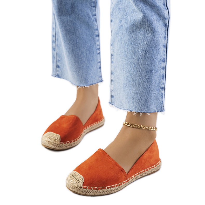 Espadrillas da donna arancioni di Balma arancia