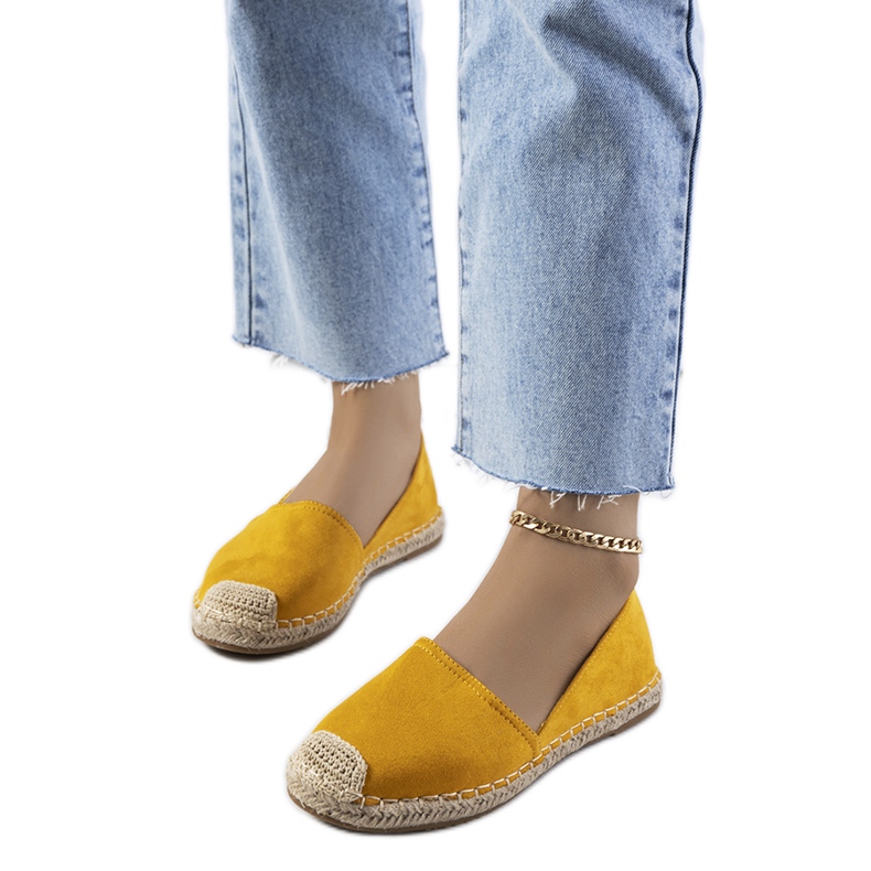 Espadrillas da donna gialle di Balma giallo