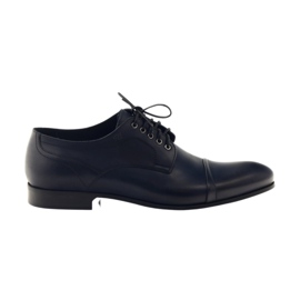 Pantofole da uomo Pilpol 1607 blu navy multicolore