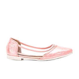 Ballerine per bambini laccate rosa Liisi