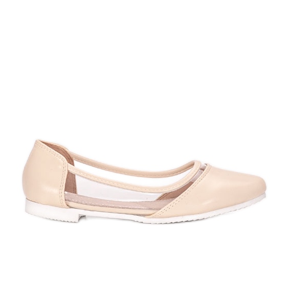 BM Ballerine per bambini beige semitrasparenti Juva