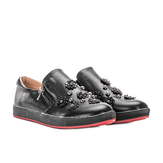 Sneakers nere da bambino Jorik nero nero
