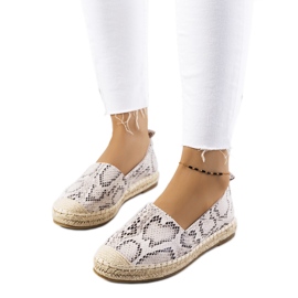 Espadrillas da donna beige di Cergy marrone