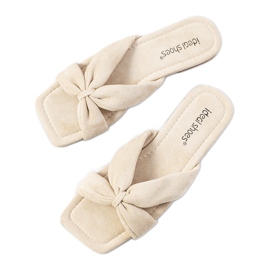 Ciabatte da donna Howse beige