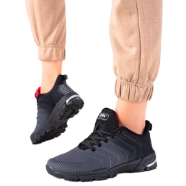 DK Scarpe sportive comode nero grigio
