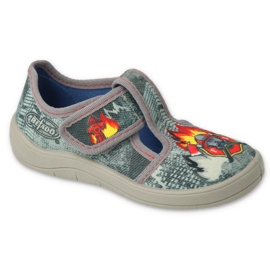 Scarpe per bambini Befado 911X012 rosso grigio