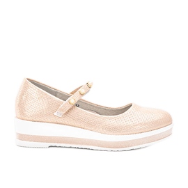Ballerine Kuiper beige per bambini