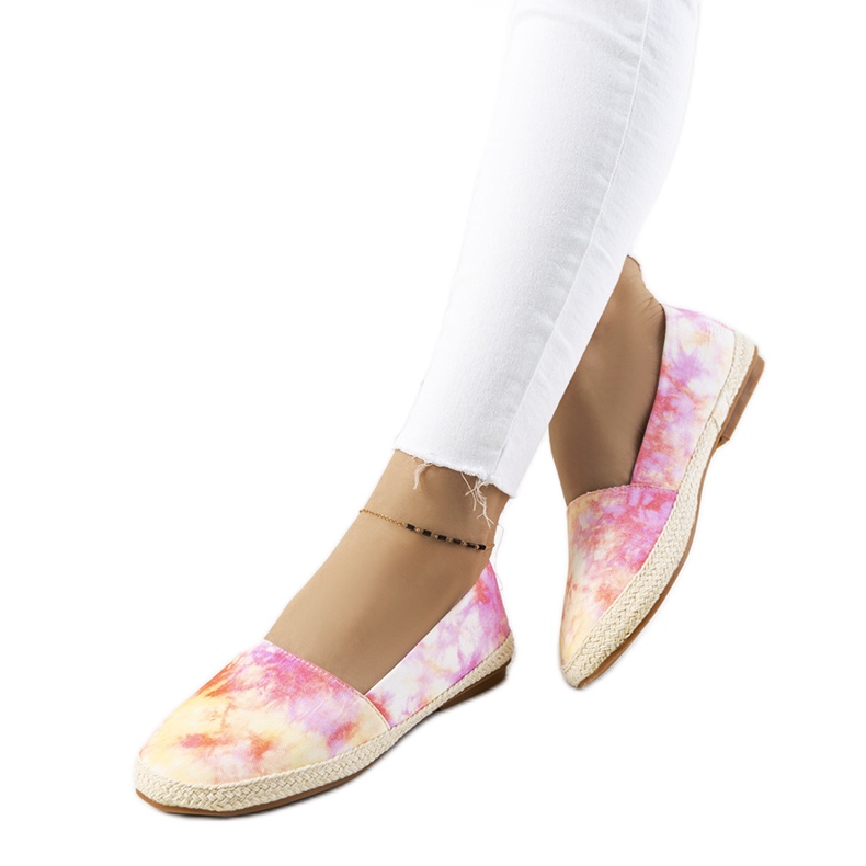 Espadrillas da donna multicolori di Lyndsey beige