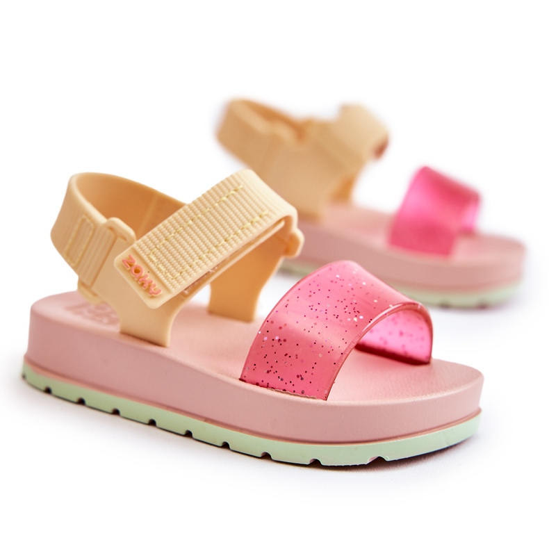 Comodi sandali per bambini profumati ZAXY JJ385028 rosa-giallo ['rosa']