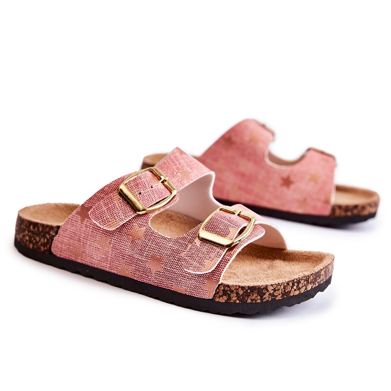 Vinceza Comode pantofole per bambini Ander rosse rosso