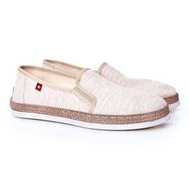 Espadrillas da uomo Big Star HH176001 Beige