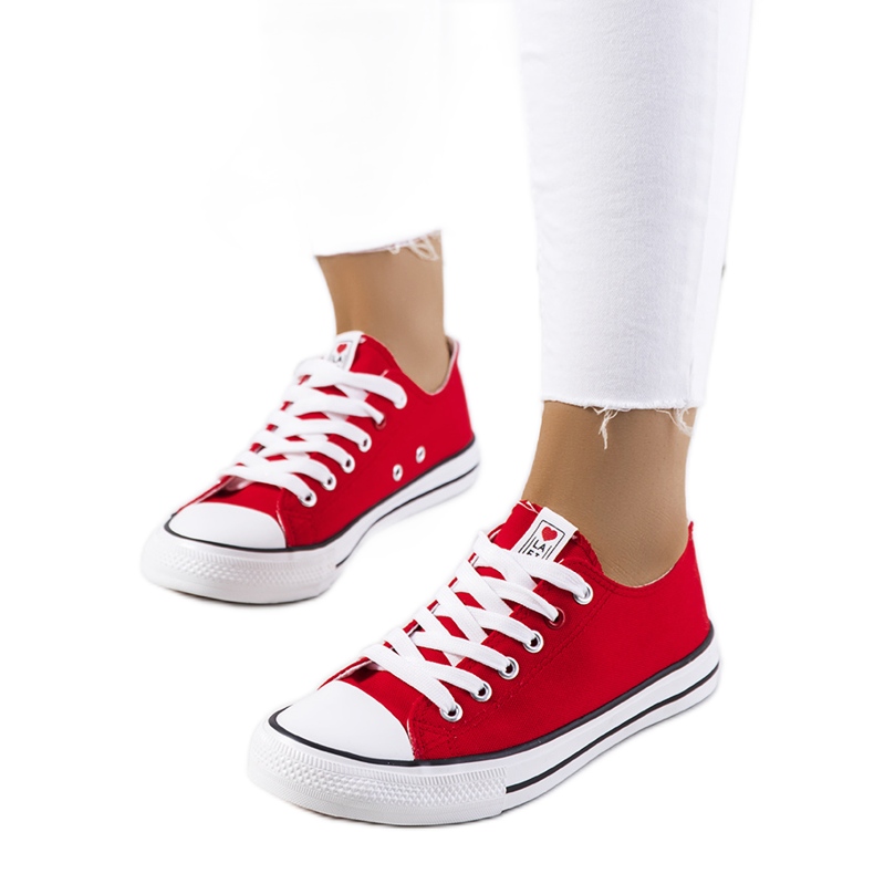 Classiche sneakers da donna Kolind rosse rosso