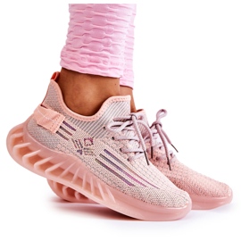 FK2 Scarpe Sportive da Donna Slip-on Rosa Hermione