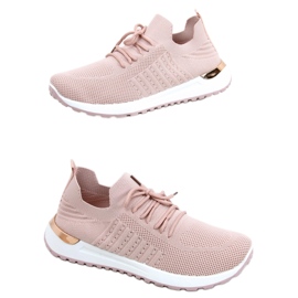 Sneakers a calzino Lars Pink rosa