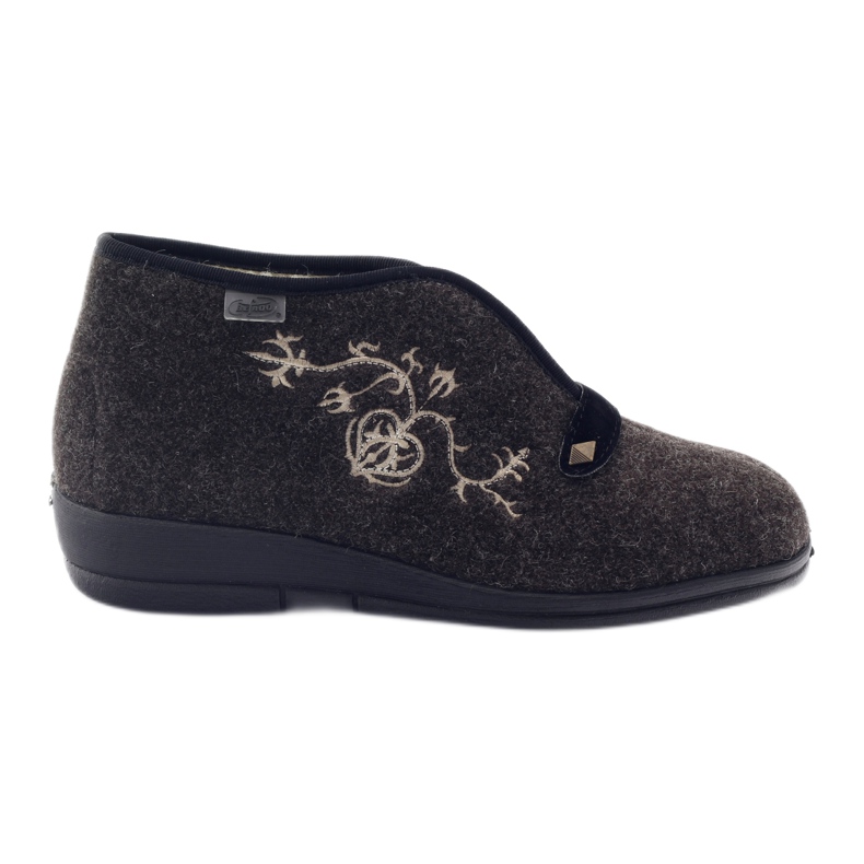 Ciabatte isolanti da donna Befado 031d027 marrone grigio