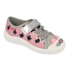 Scarpe per bambini Befado 251X184 rosa grigio