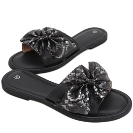 Pantofole Vors nere da donna nero