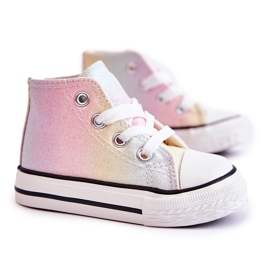 Sneakers Alte per Bambini Multicolor Blanka rosa rosa