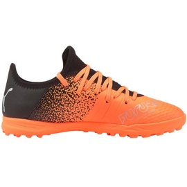 Scarpe da calcio Puma Future Z 4.3 Tt Jr 106780 01 arancia arance e rossi