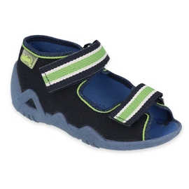 Slifori per bambini di Befado 250p103 blu navy