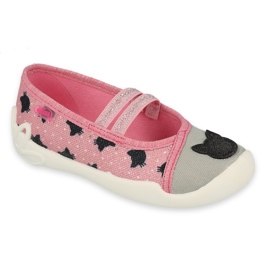 Scarpe per bambini Befado 116X301 rosa grigio