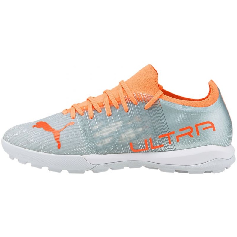 Scarpe da calcio Puma Ultra 3.4 Tt M 106730 01 grigio sfumature di grigio