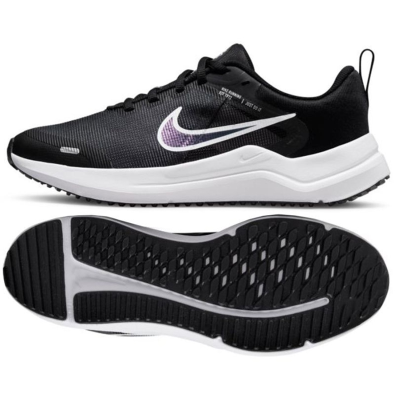 Scarpe da corsa Nike Downshifter 12 DM4194 003 nero