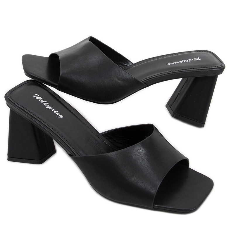 Sandali con tacco alto Dionne Black nero