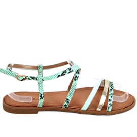 Sandali da donna Bavi Green verde