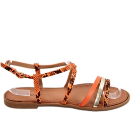 Sandali da donna Bavi Orange arancia