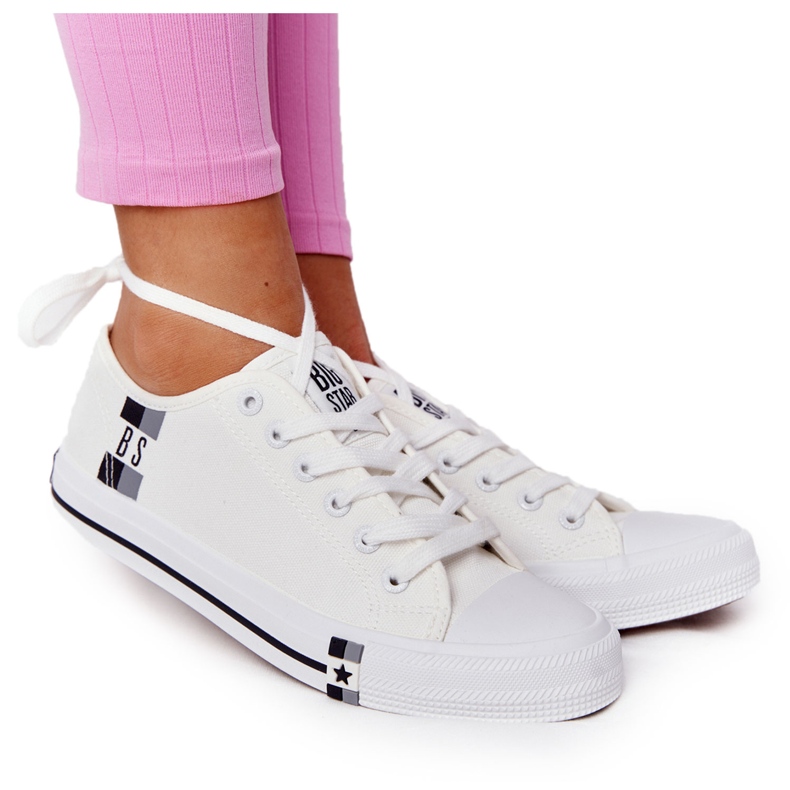Sneakers Classiche da Donna Big Star HH274109 Bianche bianca