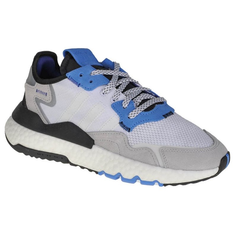 Scarpe Adidas Nite Jogger Jr EE6440 blu grigio