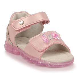 BM Sandali in velcro con fiocco Miss❤E Jr EU650B rosa