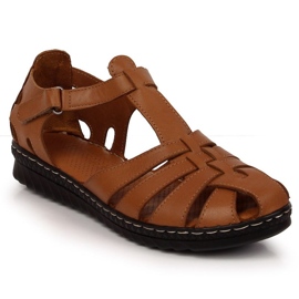 Sandali con velcro T.Sokolski W SCA157A marrone