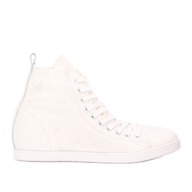 Sneaker Karita color crema alla caviglia bianco ecru