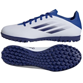 Scarpe da calcio Adidas X Speedflow.4 Tf M GW7531 multicolore bianco