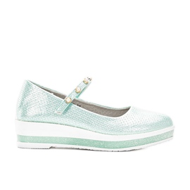 Ballerine verdi per bambini Kuiper verde