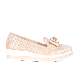 Ballerine beige per bambini Taille