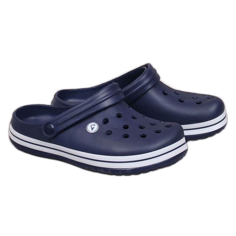 Ciabatte da piscina American Club Jr.AM633B blu navy